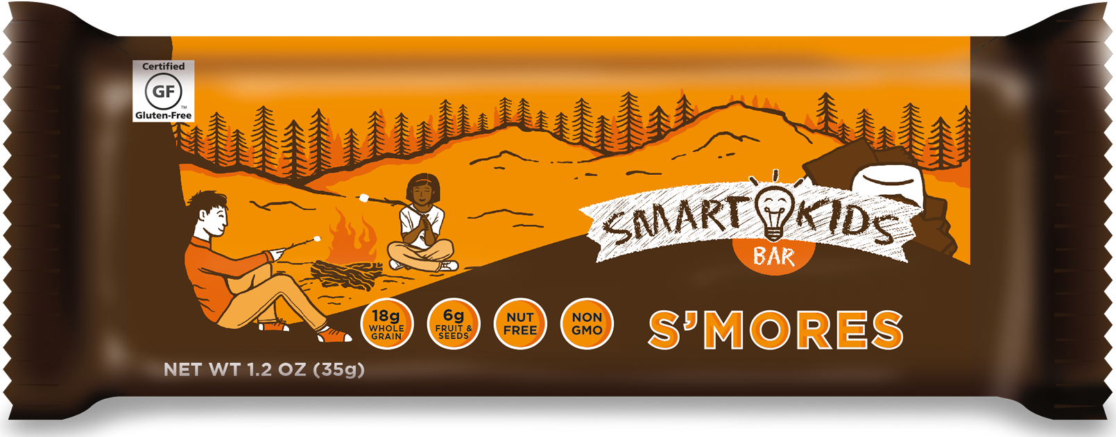 3d Smart Kids English Smores - Smart Kids Bars (1609x630), Png Download