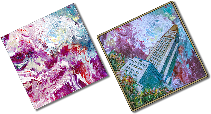 The Image Of Los Angeles City Hall, Symbolic Of Tom - Book Cover (720x395), Png Download