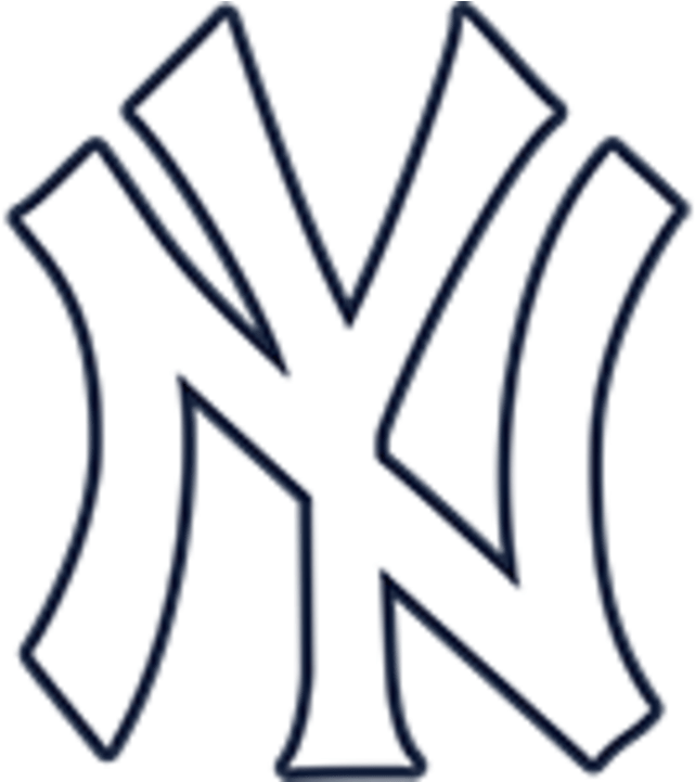 White Yankees Logo 4 By Erin - New York Yankees (720x720), Png Download