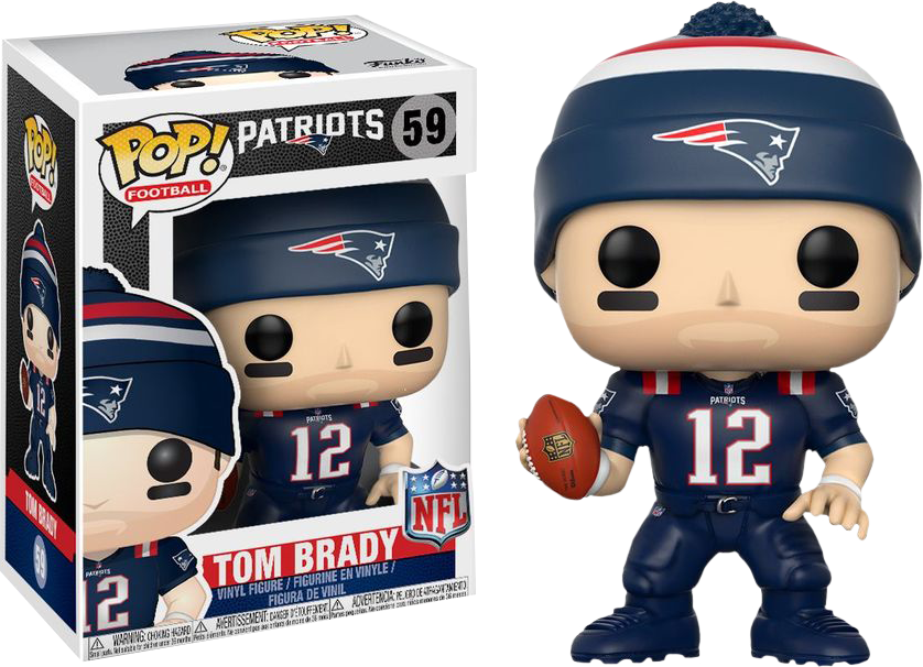 Nfl - Funko Pop Tom Brady (838x606), Png Download