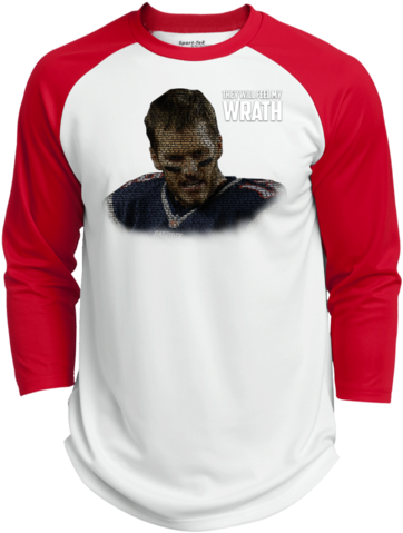 Tom Brady Feel My Wrath Polyester Game Baseball Jersey - Darkest Dungeon Tshirt (480x480), Png Download