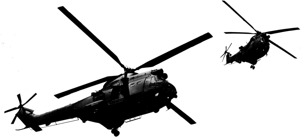 Brave Thinking Campaign Title Image - Military Helicopter (970x632), Png Download