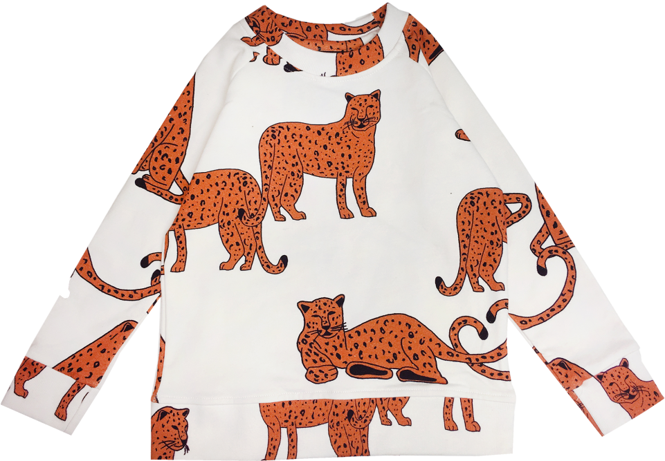 Hugo Loves Tiki Sweatshirt Kip And Co Cheetah - Sweatshirt (960x720), Png Download
