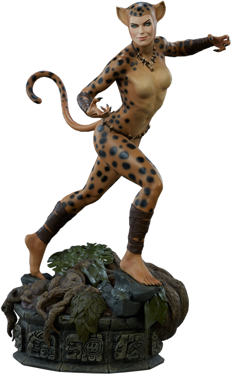 Cheetah Premium Format™ Figure - Cheetah - Premium Format Figure (480x766), Png Download