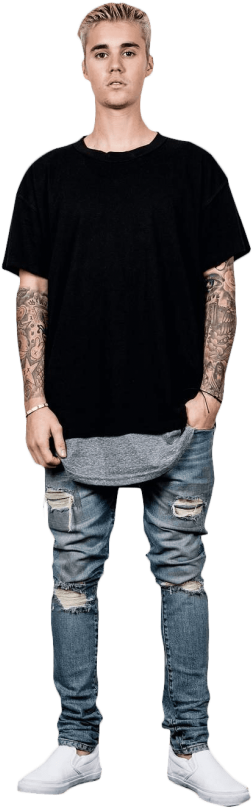 Free Png Justin Bieber Standing Png Images Transparent - Justin Bieber Outfit I M The One (480x854), Png Download