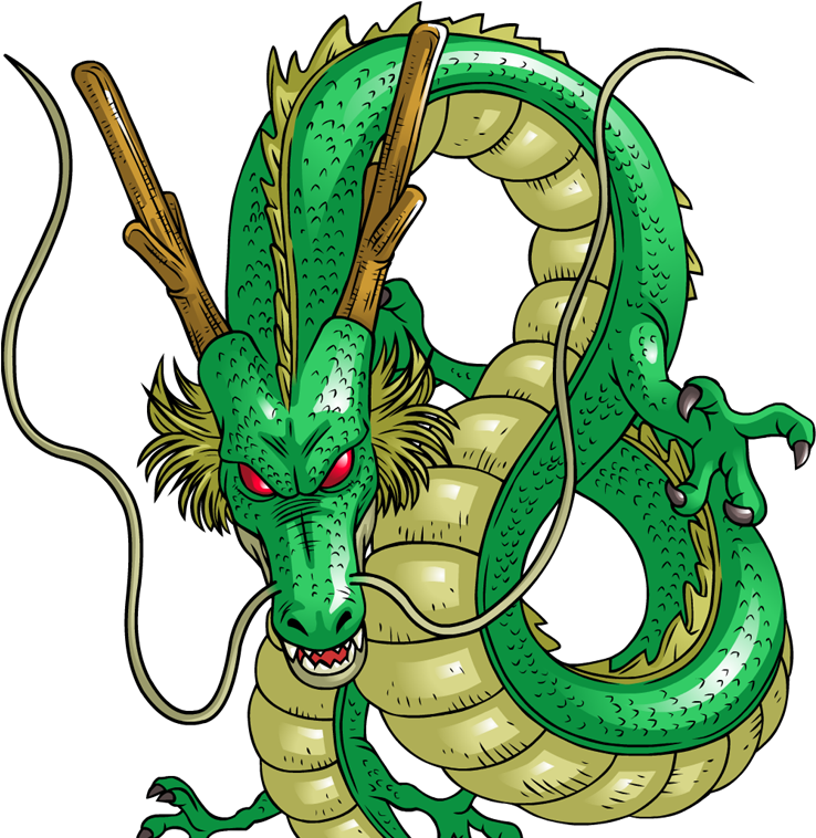 An Image Of Shenron - Shenron Png (768x768), Png Download