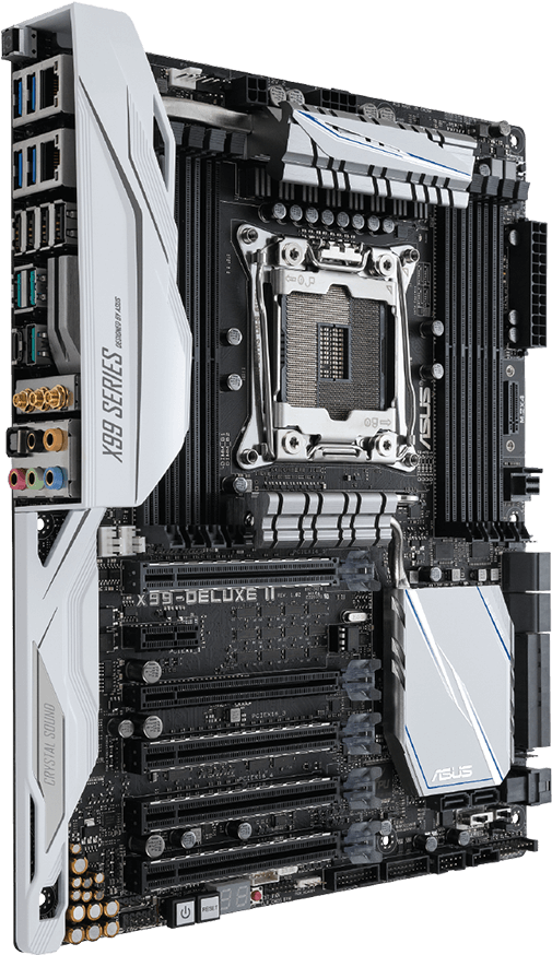 Asus X99 Deluxe Ii (626x939), Png Download