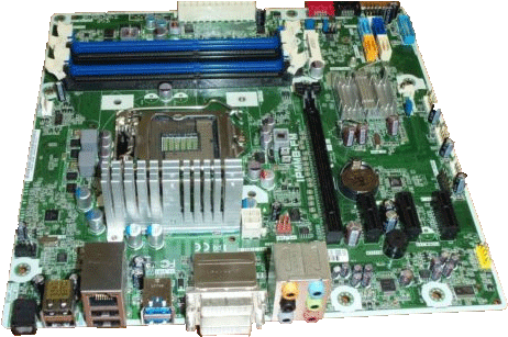 Hp Motherboard 664040 001 Ipmmb Fm For Hp Formosa Desktop - Hp Formosa H9-1000 Intel Desktop Motherboard S115x (495x309), Png Download