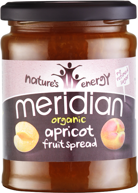 Apricot - Meridian (organic) Apricot Spread 284g (522x700), Png Download
