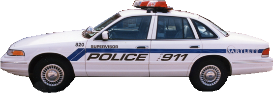 White Blue Stripe Supv Car - Car (570x364), Png Download