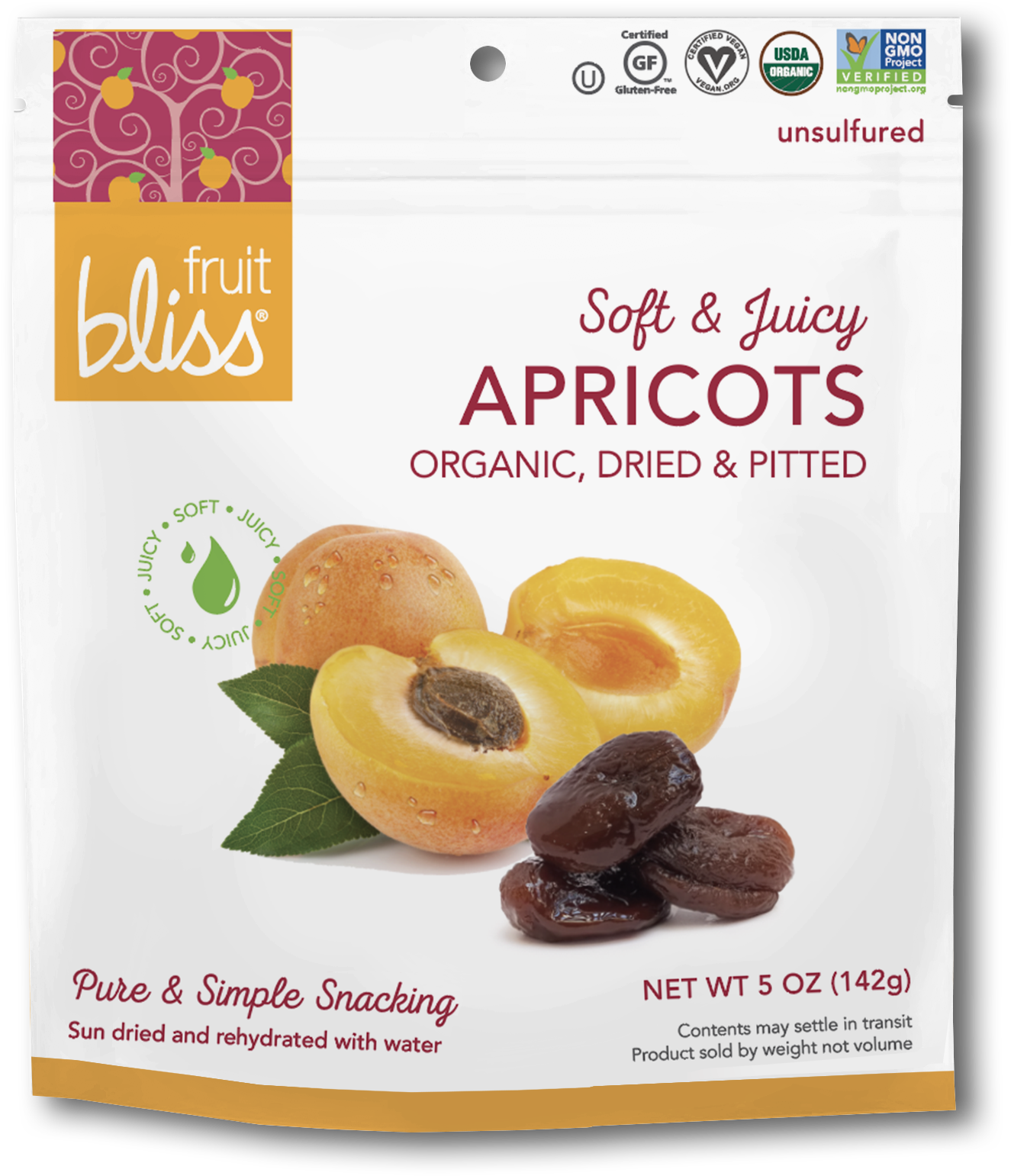 Download Organic Turkish Apricots 5 Oz Fruit Bliss Organic Turkish