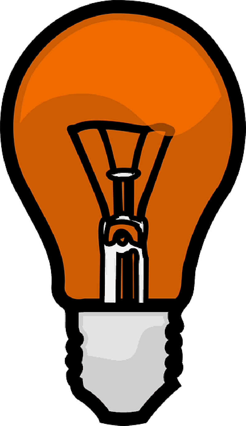 Royalty Free Police Violence Clip Art, Vector Images - Png Idea Light Bulb Clip Art (800x1383), Png Download