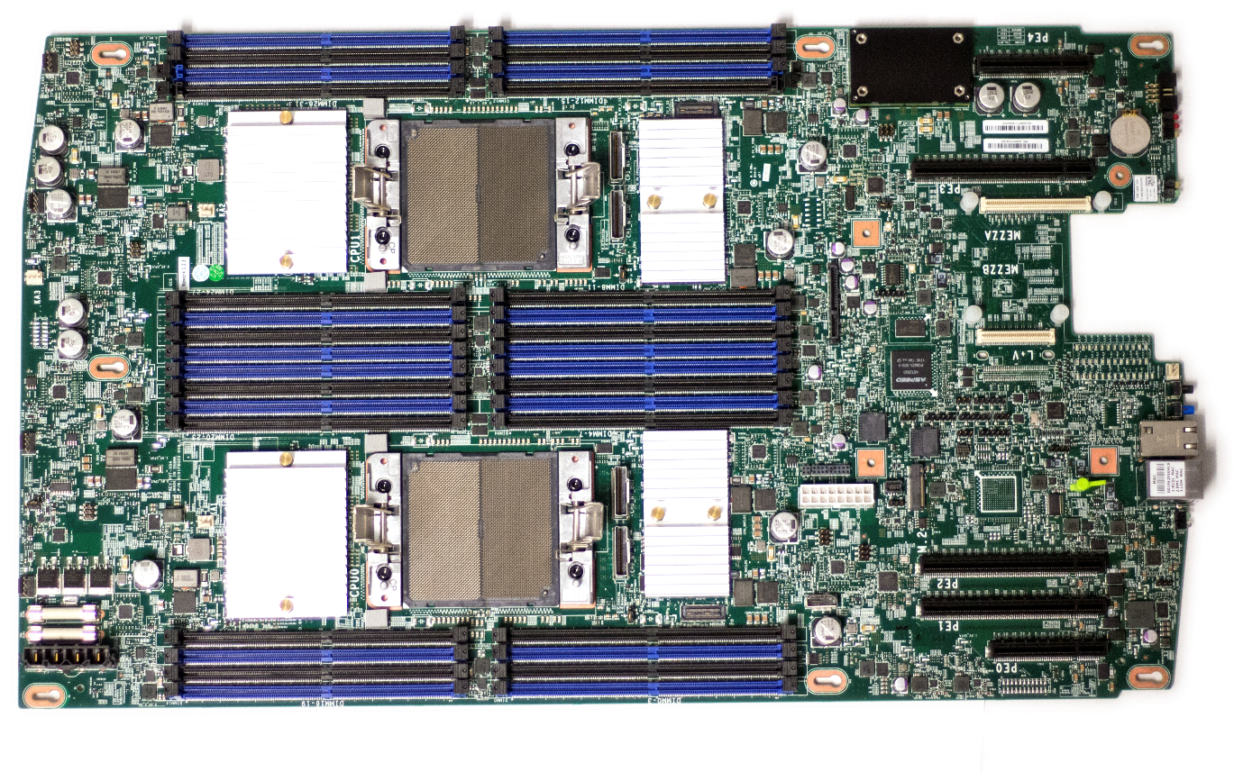 Pvt Zaius Motherboard - Motherboard (1430x909), Png Download
