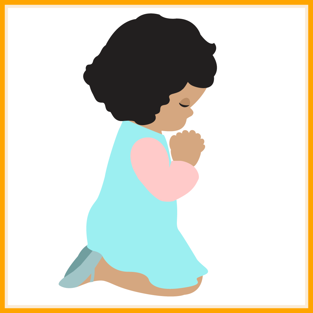 Childrens Praying Hands Clipart - Clip Art Prayer Hands (998x998), Png Download