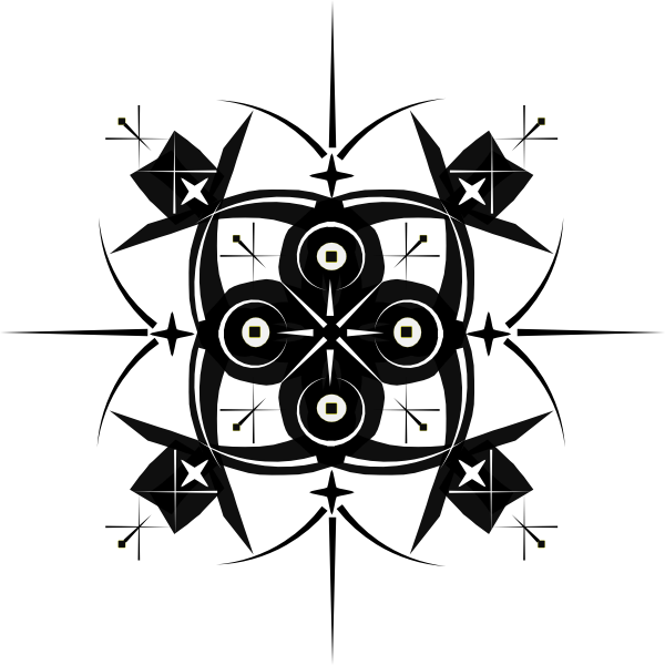 Ornamental Corner Svg Clip Arts 600 X 600 Px (600x600), Png Download