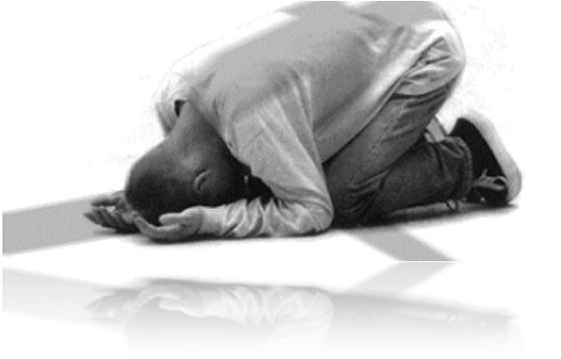 Far From Being A Passive Type Of Prayer We Can All - Kneeling In Prayer Transparent (630x412), Png Download
