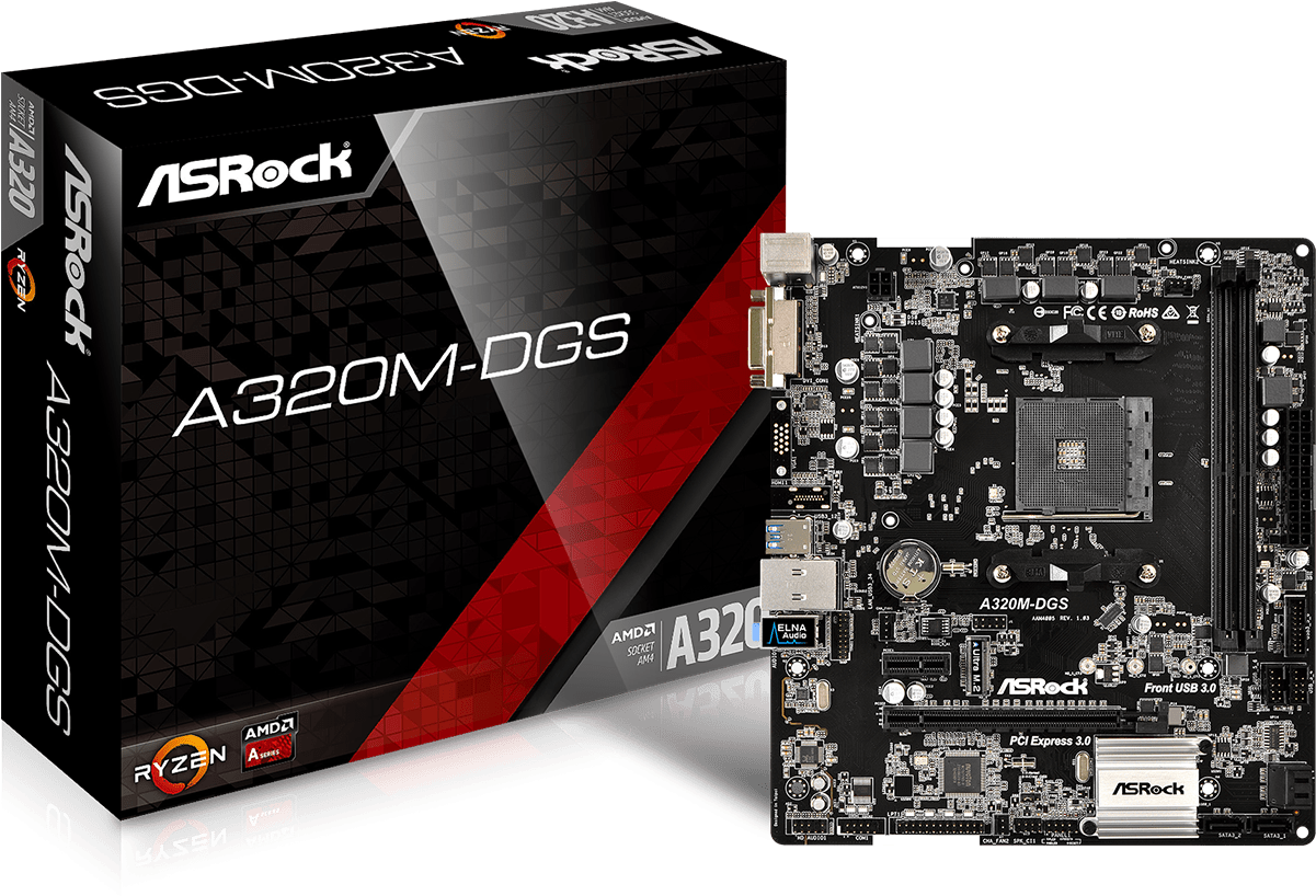 Asrock Amd A320m Dgs - Asrock Ab350m Hdv Motherboard (1200x1000), Png Download