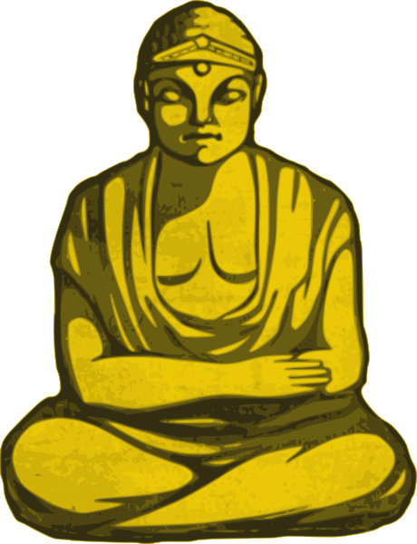 Buddhism Png Transparent Images - Buddha Clipart Transparent (460x600), Png Download