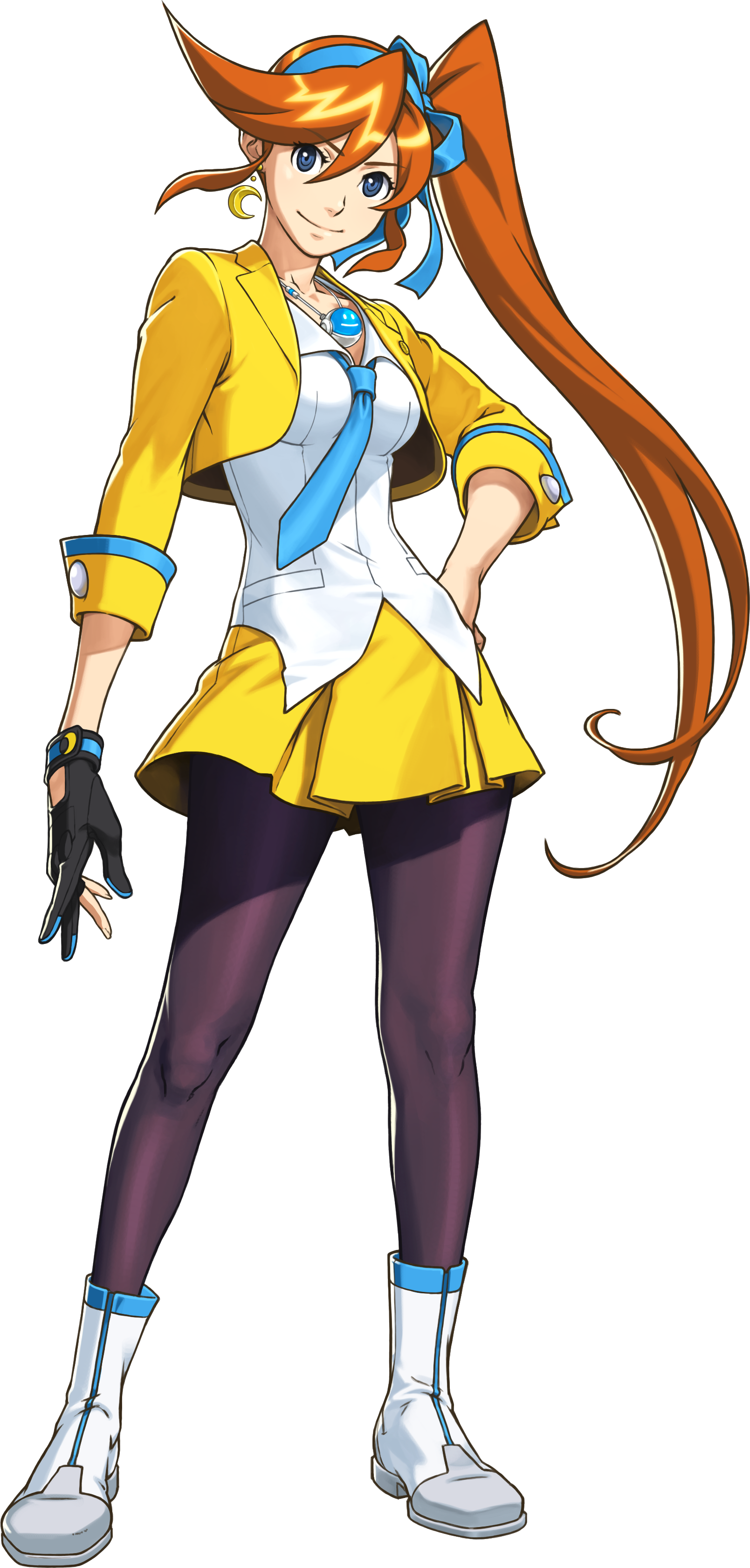 Kokone - Phoenix Wright Athena (1609x3362), Png Download