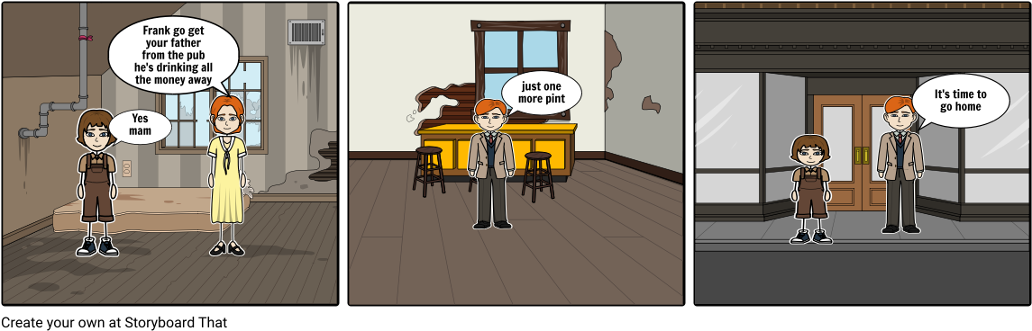 Angelas Ashes - Cartoon (1164x385), Png Download