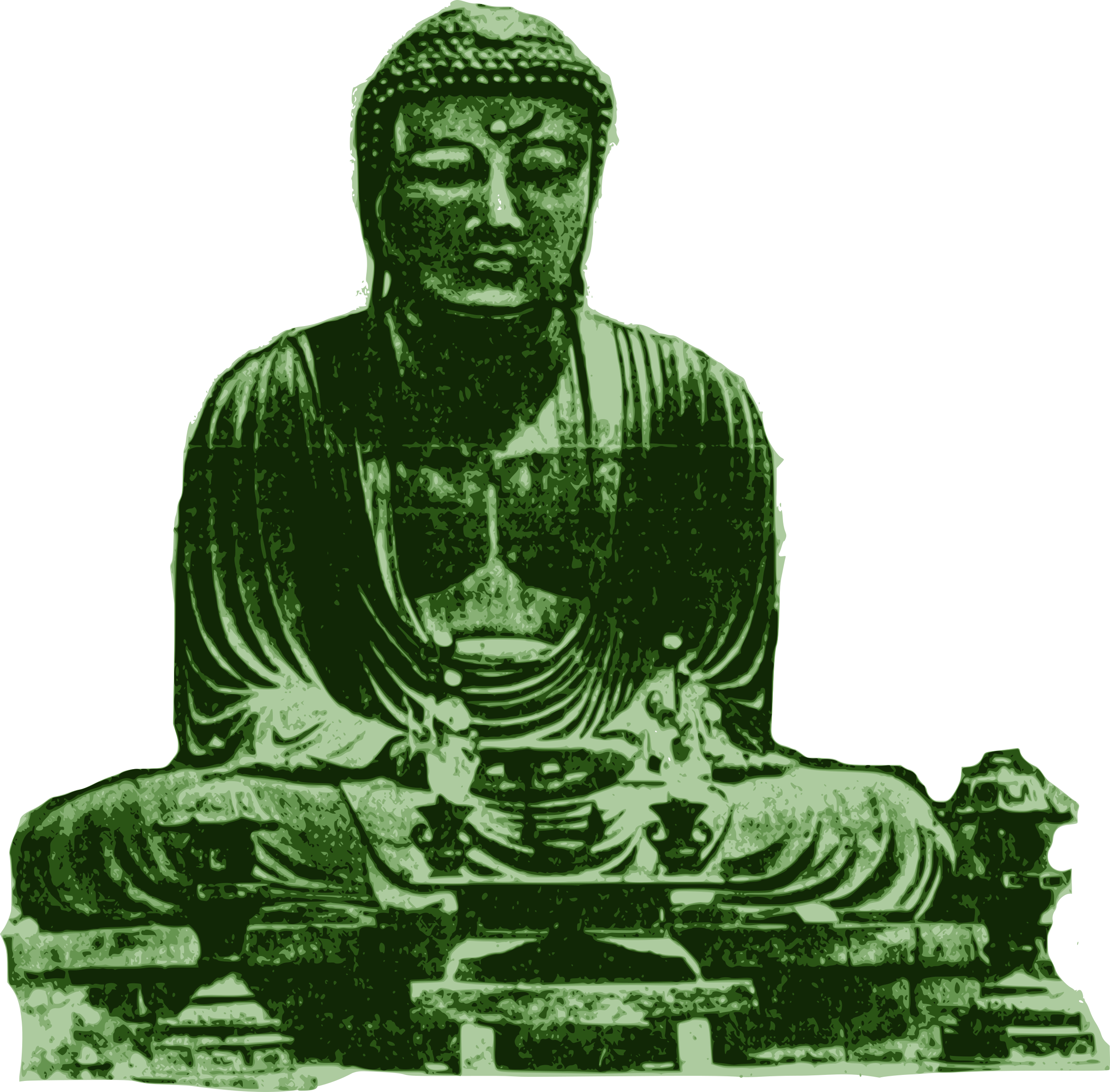 This Free Icons Png Design Of Big Green Buddha (2400x2361), Png Download