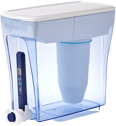 Zerowater 20 Cup Ready Pour - Zerowater Pitcher (470x503), Png Download