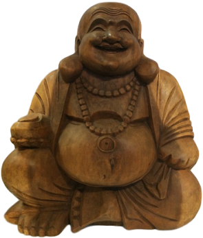 Hotei In Cave - Fat Buddha (300x400), Png Download