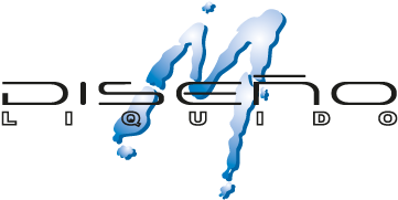 M Diseno Liquido Logo Vector Logo - Diseño (400x400), Png Download