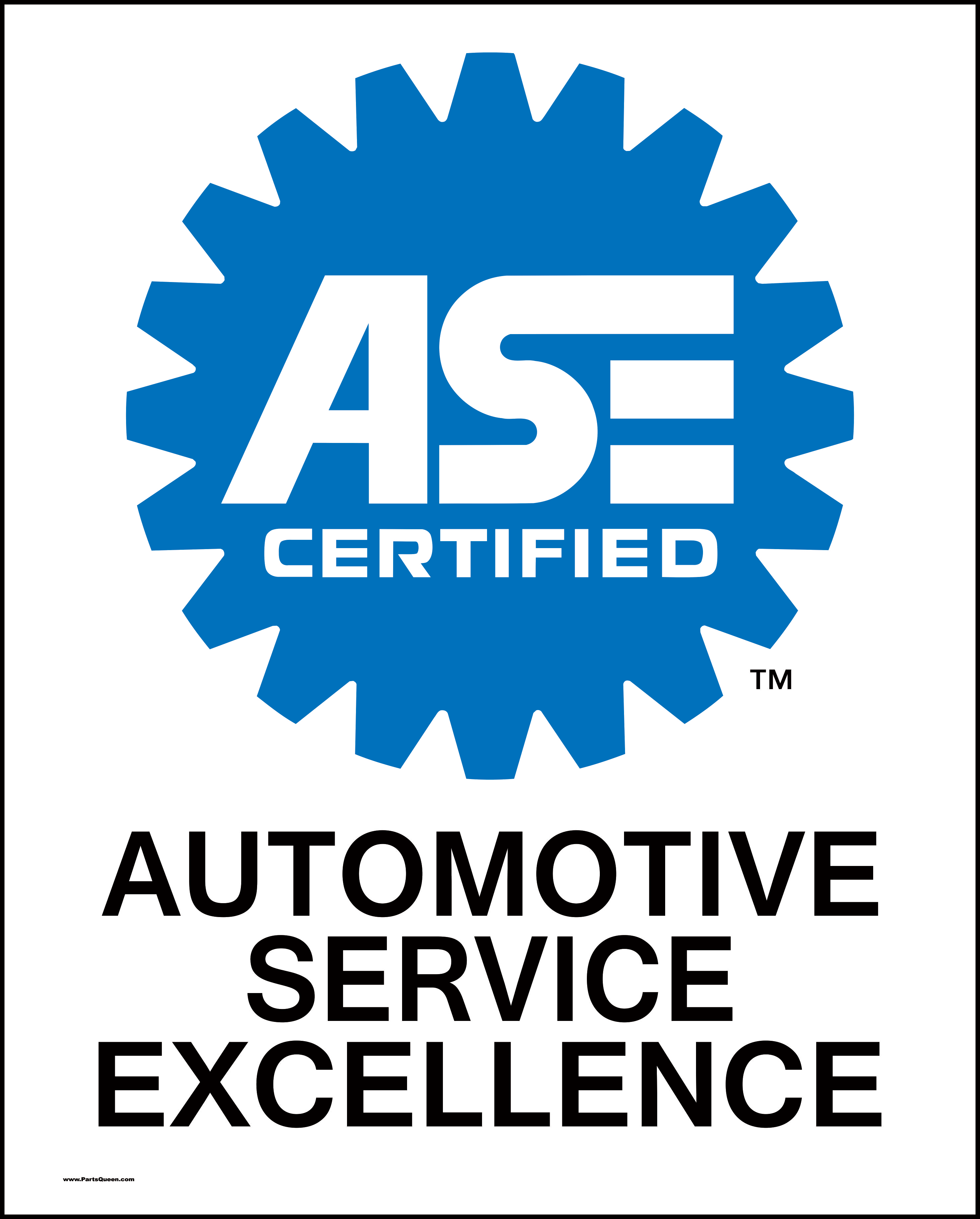 Download Ss-ase - Mechanic Ase Certified Logo Automotive Service ...