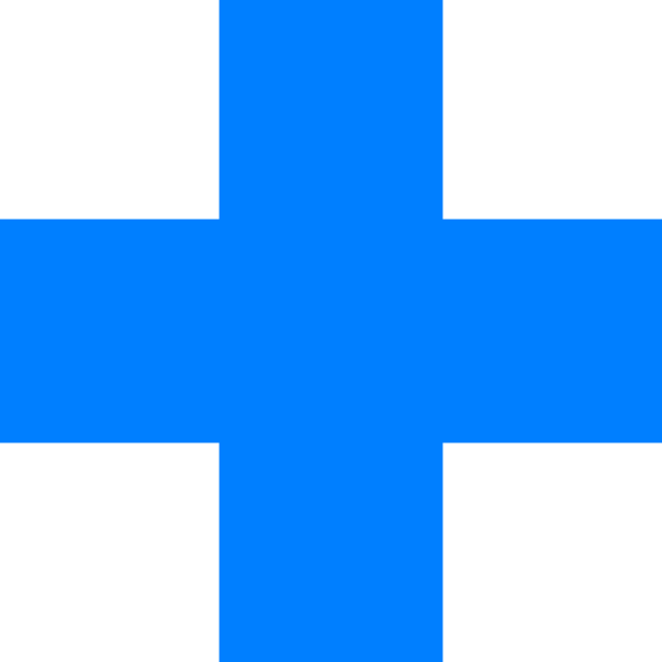 Blue Cross Clip Art At Clker - Blue Cross Png (600x600), Png Download