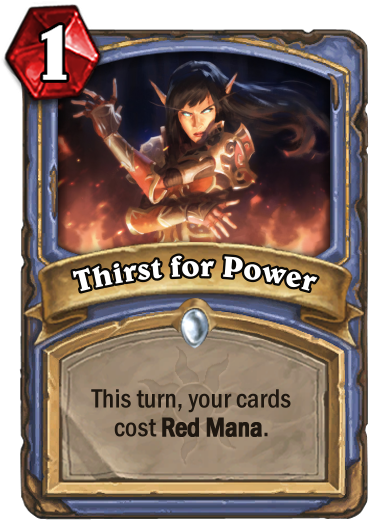 Expect Some Gnarly Blood Magic - Hearthstone Custom Keywords (400x543), Png Download