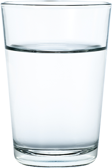 Brita History Glass Of Water - Water (560x560), Png Download