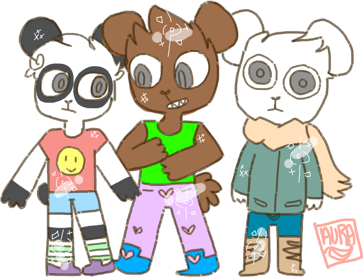 “guess Who These Nerds Are > - Cartoon (1280x1024), Png Download