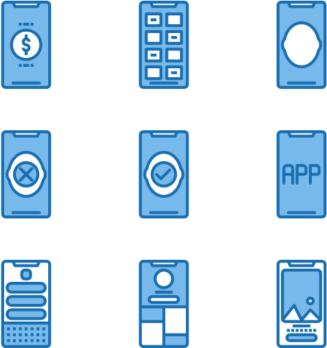 Smartphone - Mobile App (600x564), Png Download