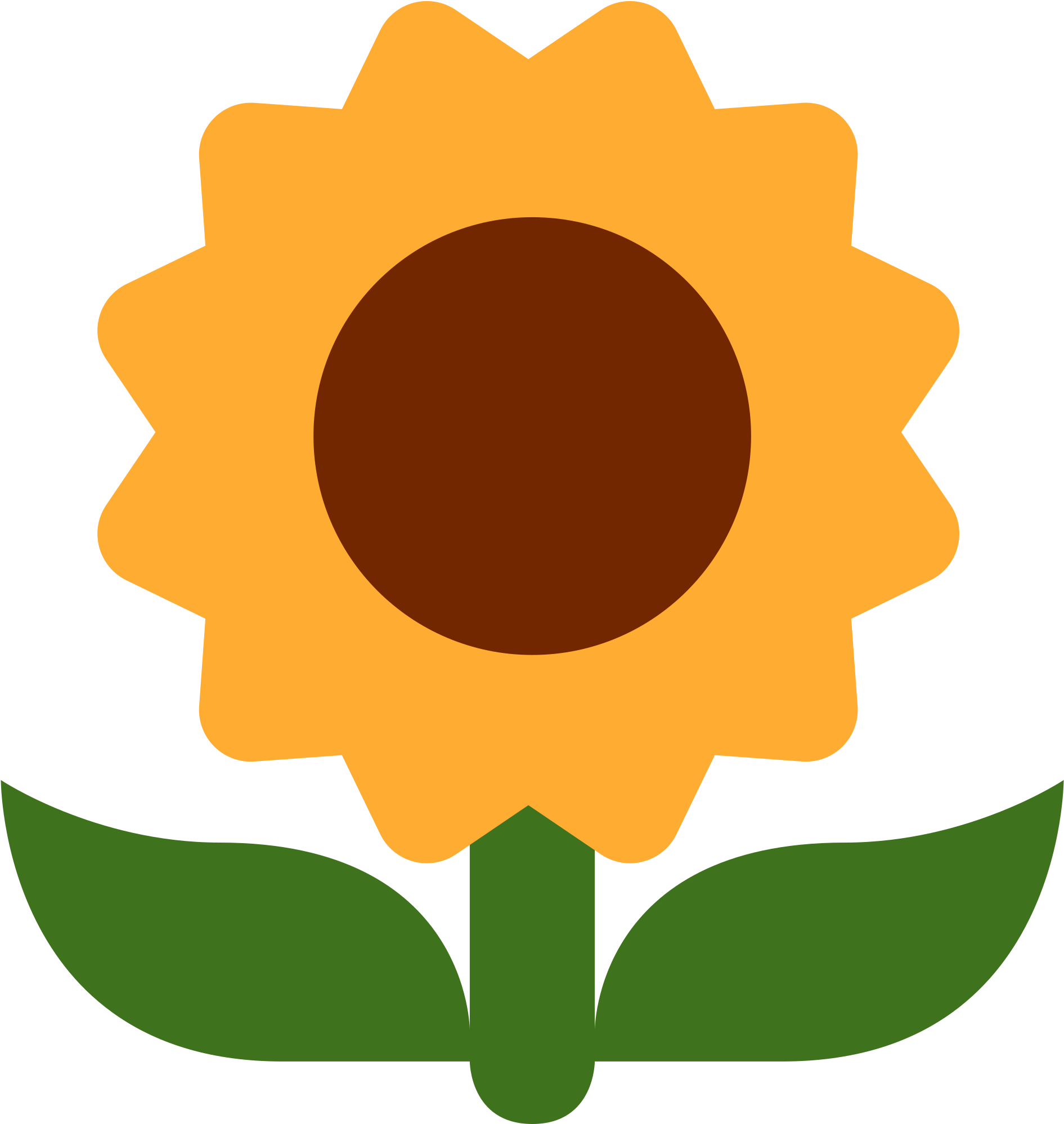 Open - Sunflower Emoji Png Transparent (2000x2000), Png Download