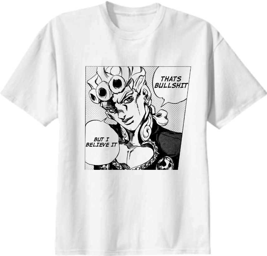 By Stardustcrusaders - That's Bullshit But I Believe (856x820), Png Download