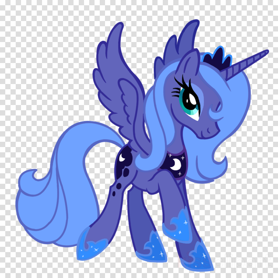 Moj Mali Poni Luna Clipart Pony Princess Luna Rainbow - Moj Mali Poni Luna (900x900), Png Download