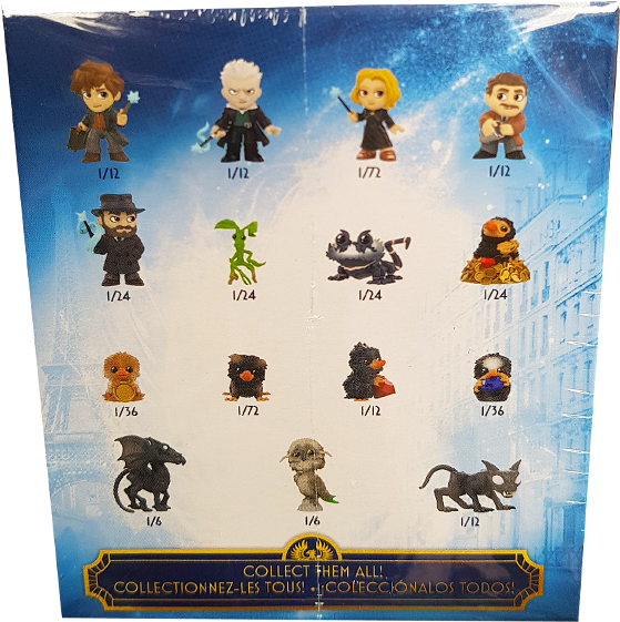 Fantastic Beasts The Crimes Of Grindelwald - Fantastic Beasts Mystery Minis (600x600), Png Download
