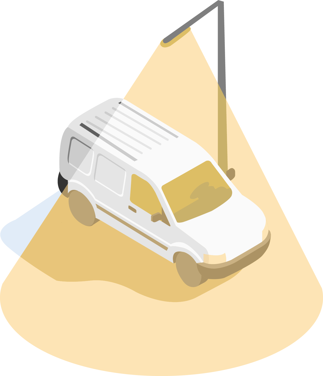 No Valuables Left Behind - Van (1362x1582), Png Download