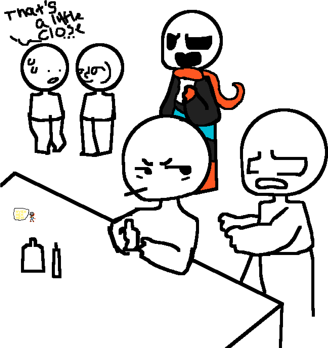 Add A Papyrus Au - Cartoon (1400x1400), Png Download