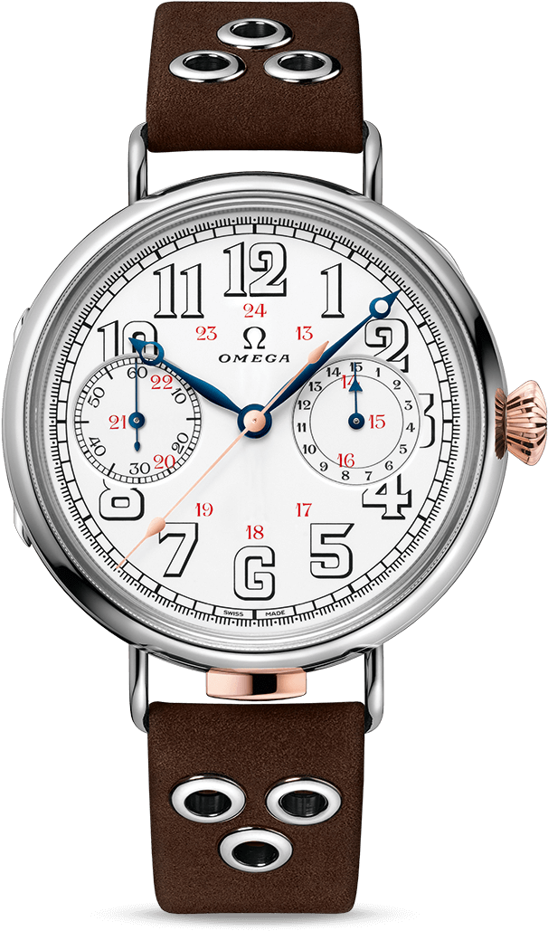 The Overall Result - 1913 Omega Chrono (800x1100), Png Download