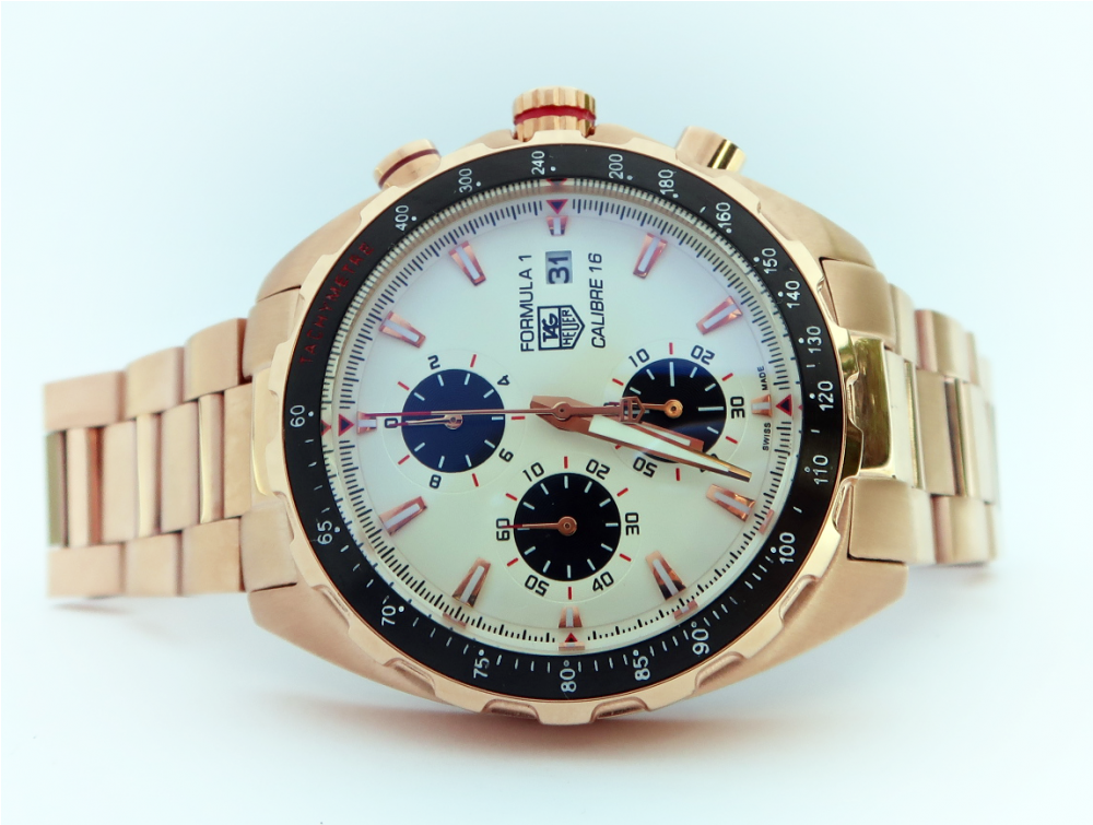 Tag Heuer Watch Mens Classic Stainless Steel - Strap (1000x1000), Png Download