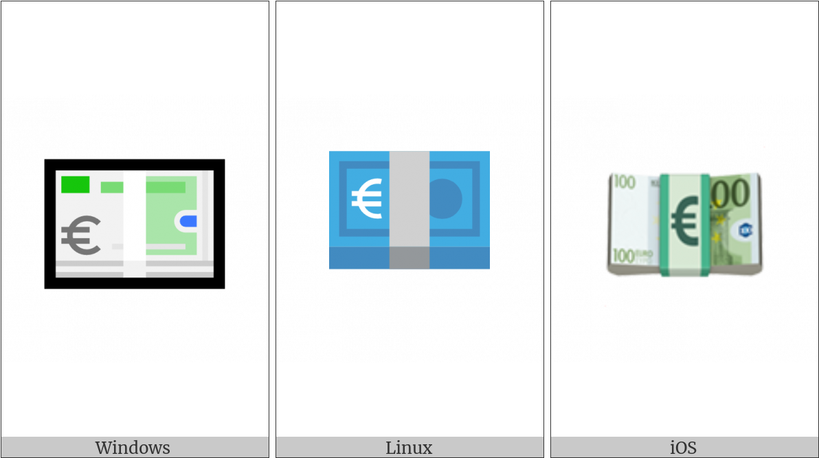 Banknote With Euro Sign On Various Operating Systems - Graphic Design (1200x675), Png Download