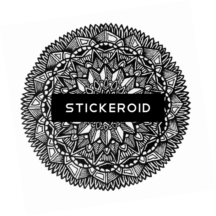 Mandala Tattoo Sophisticated - Circle (688x689), Png Download