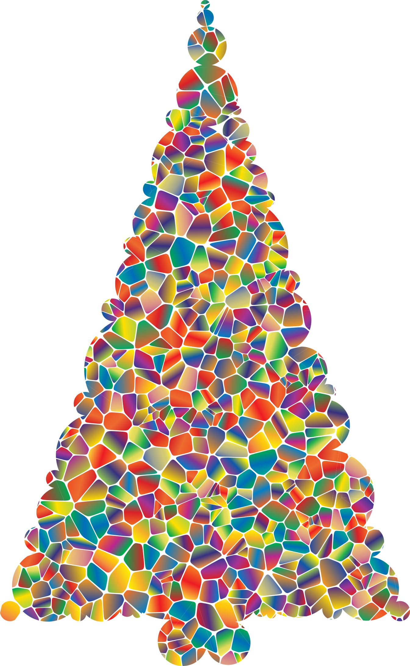 Big Image - Christmas Tree (1344x2180), Png Download