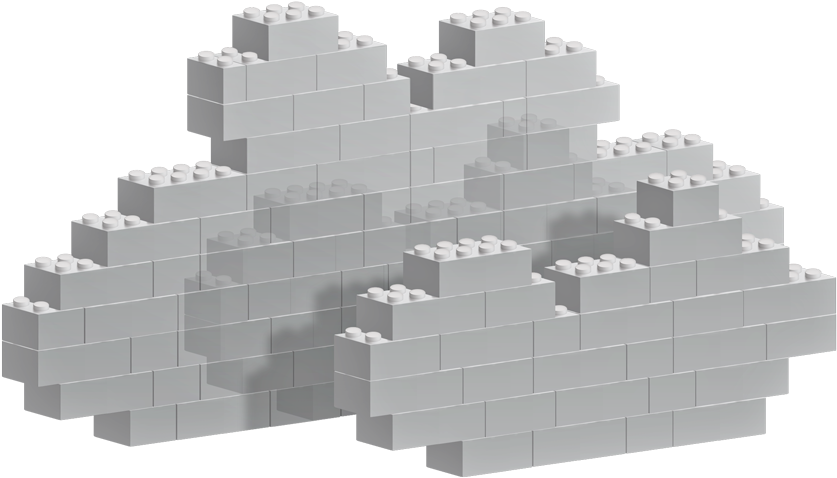 Do What You Want With Hybrid Cloud On The Can Do Platform - Minecraft Cloud Png (860x860), Png Download