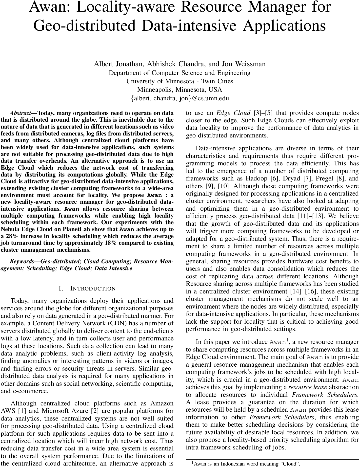 Awan Paper Thumbnail (1700x2200), Png Download