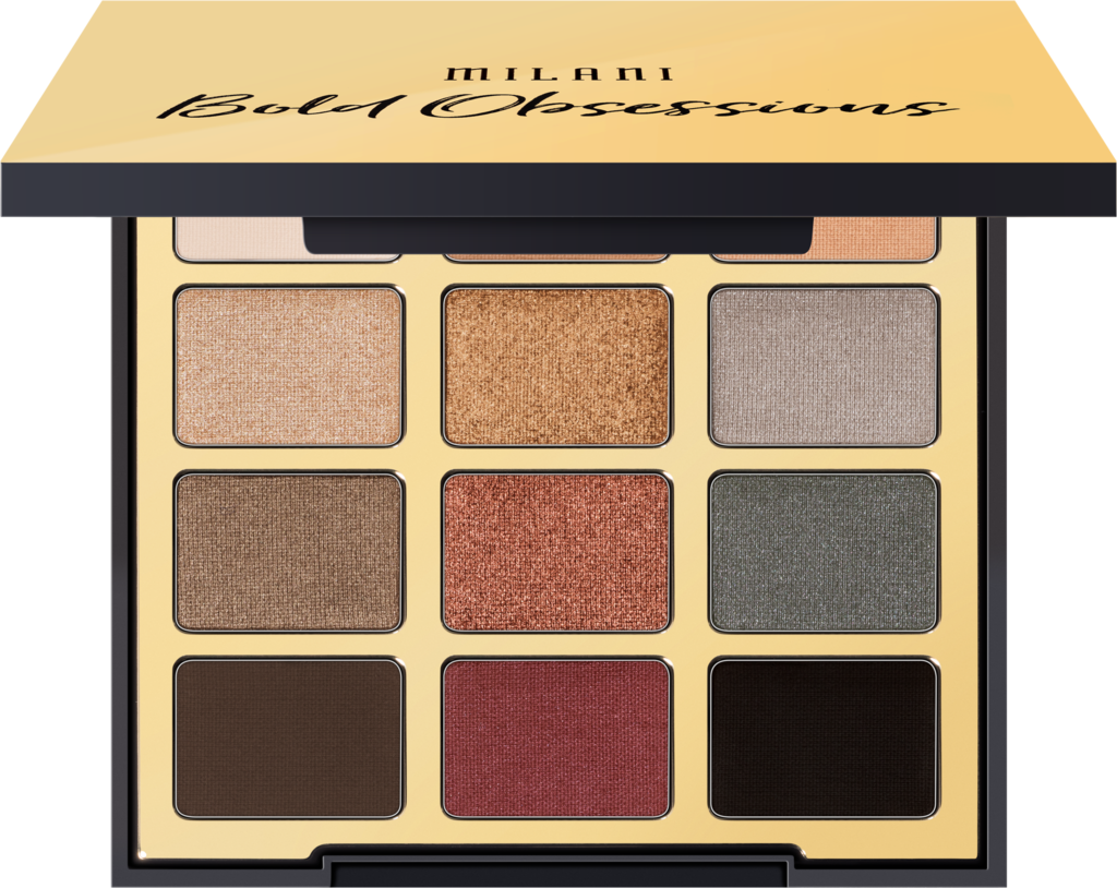 Milani Bold Obsessions Eyeshadow Palette - Milani Bold Obsession Eyeshadow Palette (1024x814), Png Download