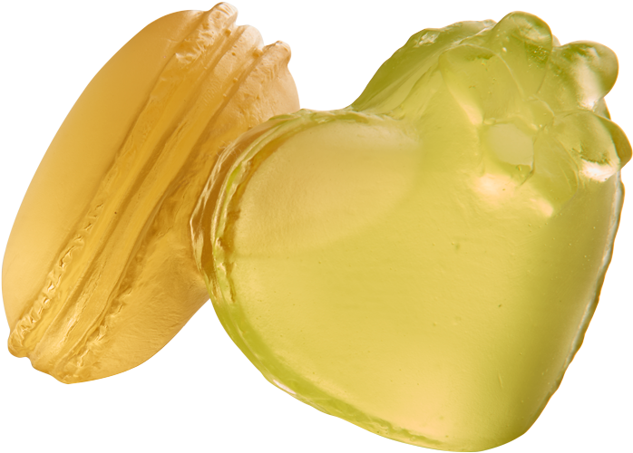 Macarons Duo Jaune & Vert 05618-1 (1000x907), Png Download