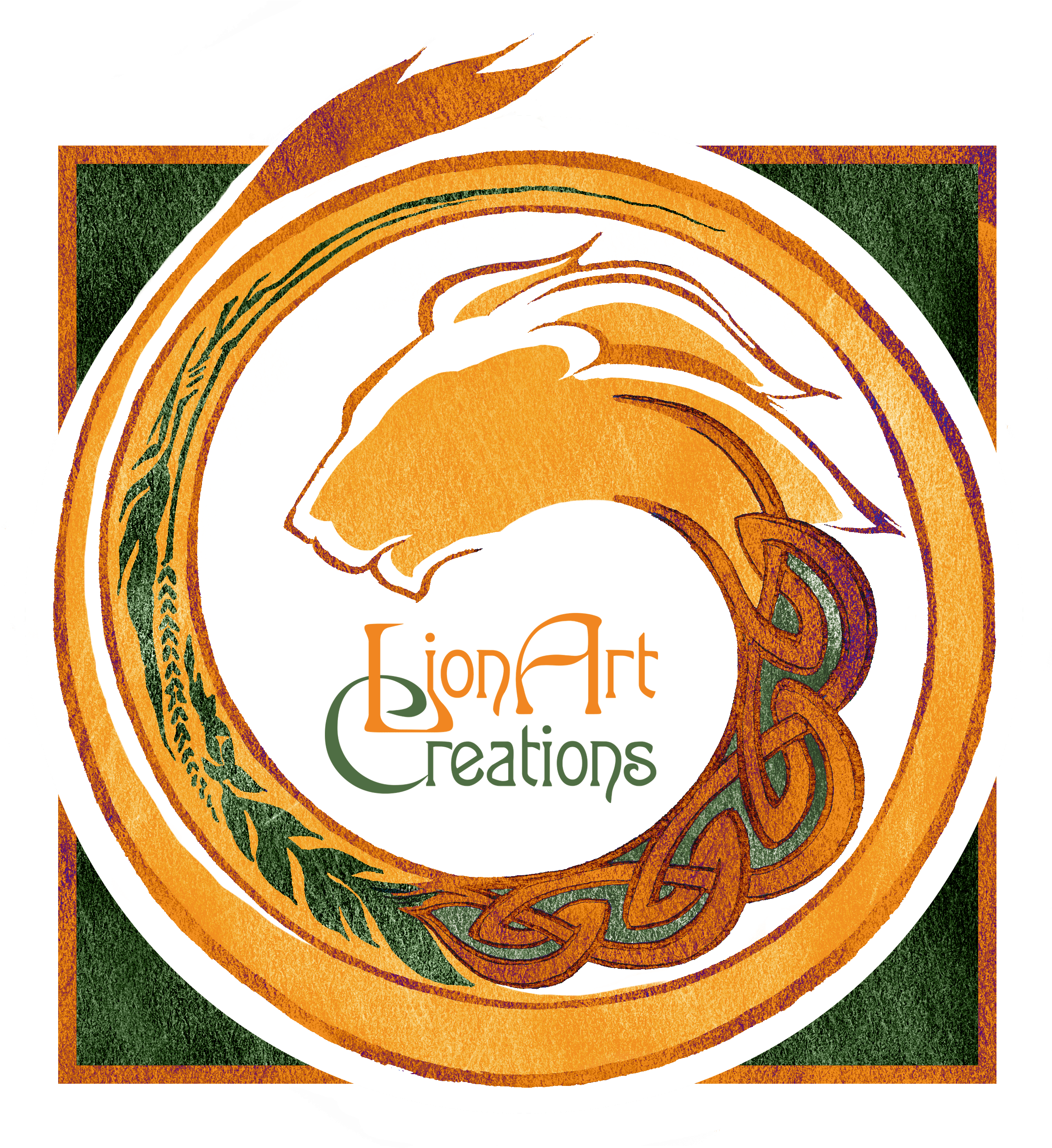 Lionart Creations - " - Writing (2586x2721), Png Download